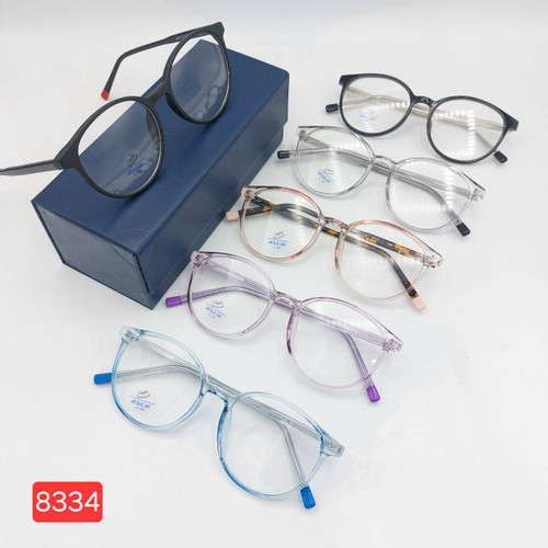 عینک طبی زنانه بلوکات دسته سیم مدل 8334