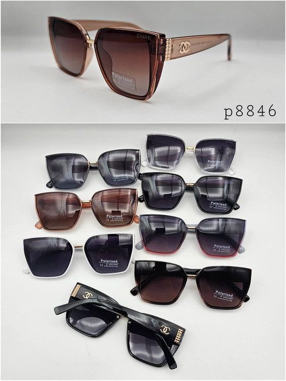 عینک آفتابی زنانه پلاریزه شنل chanel مدل ۸۸۴۶