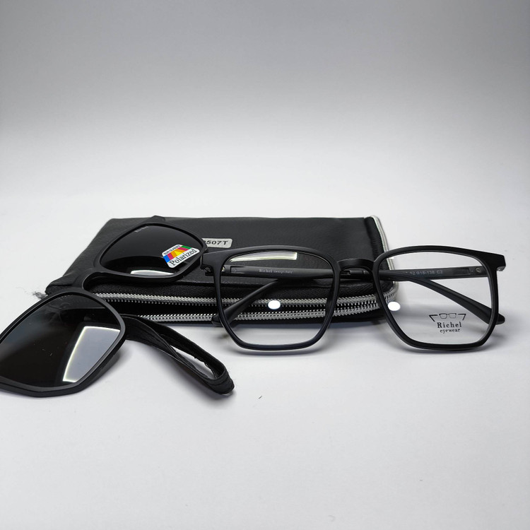 عینک کاوردار پلاریزه کائوچو tr90 ا Richel مدل 9507