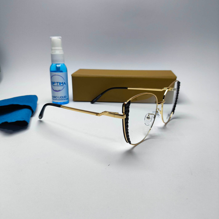 عینک طبی زنانه فلزی فنری پازتی مدل 7850
