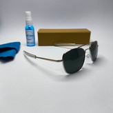 عینک آفتابی مردانه فلزی عدسی شیشه رفلکس AO