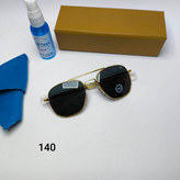 عینک آفتابی مردانه فلزی عدسی شیشه AO مدل ۱۴۰