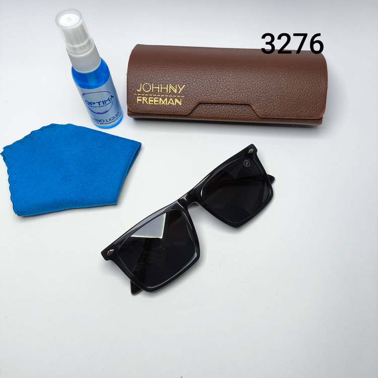 عینک آفتابی مردانه پلاریزه دسته سیم جانی فریمن johnny freeman مدل 3276