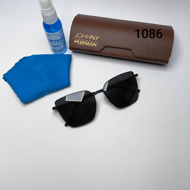 عینک آفتابی زنانه پلاریزه فلزی جانی فریمن johnny freeman مدل 1086