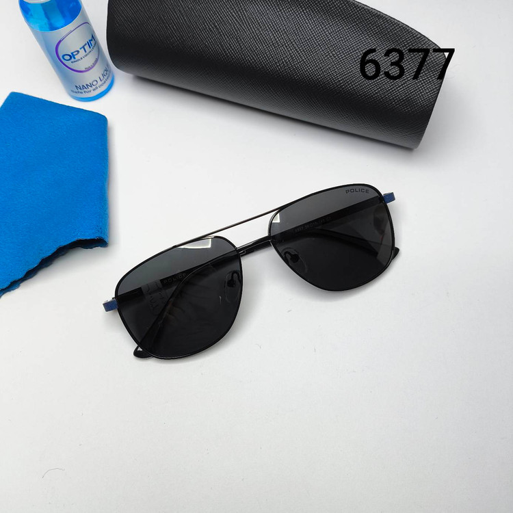 عینک آفتابی مردانه پلاریزه هایکپی فلزی پلیس Police مدل 6377