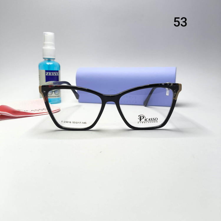عینک طبی زنانه استات پیکاسو Picasso به همراه جلد و دستمال مدل 23016