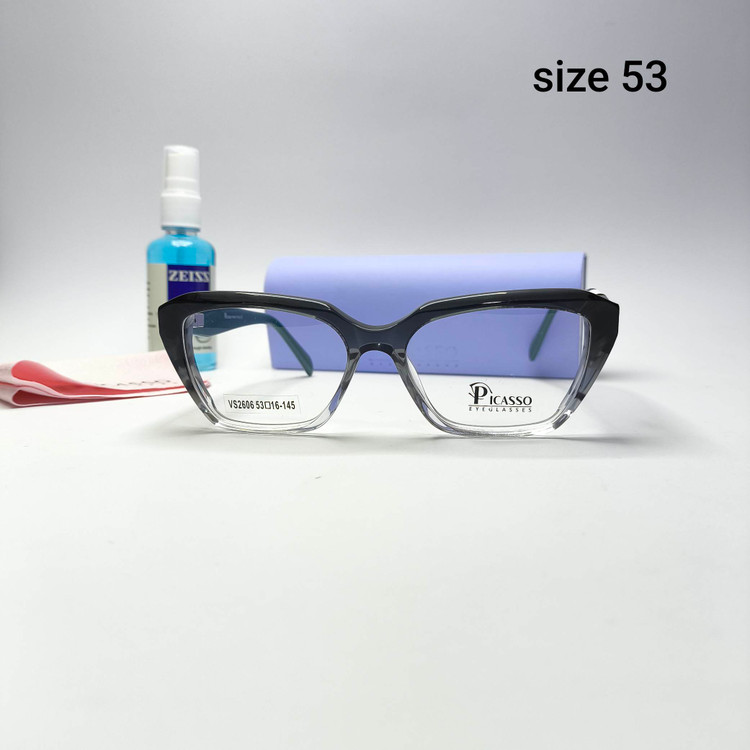 عینک طبی زنانه استات پیکاسو Picasso به همراه جلد و دستمال مدل 2606