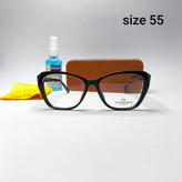 عینک طبی زنانه tr90 دسته فلز Vittorio richi ویتوریو ریچی با پک جلد دستمال مدل 1045