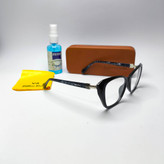 عینک طبی زنانه کائوچو tr90 دسته فلز Vittorio richi ویتوریو ریچی با پک جلد دستمال مدل 1045