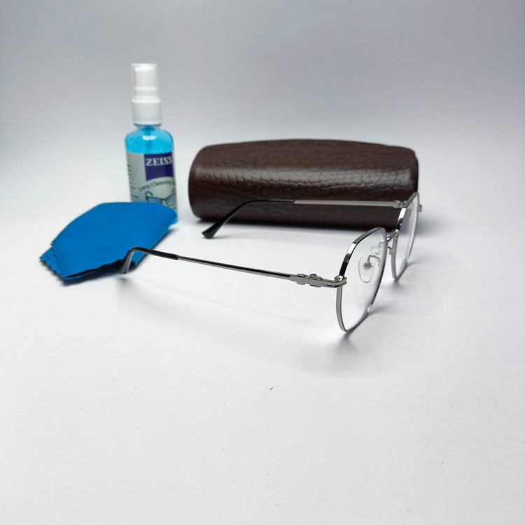 عینک طبی uv400 فلزی چند ضلعی پازتی Pazetti مدل 35078