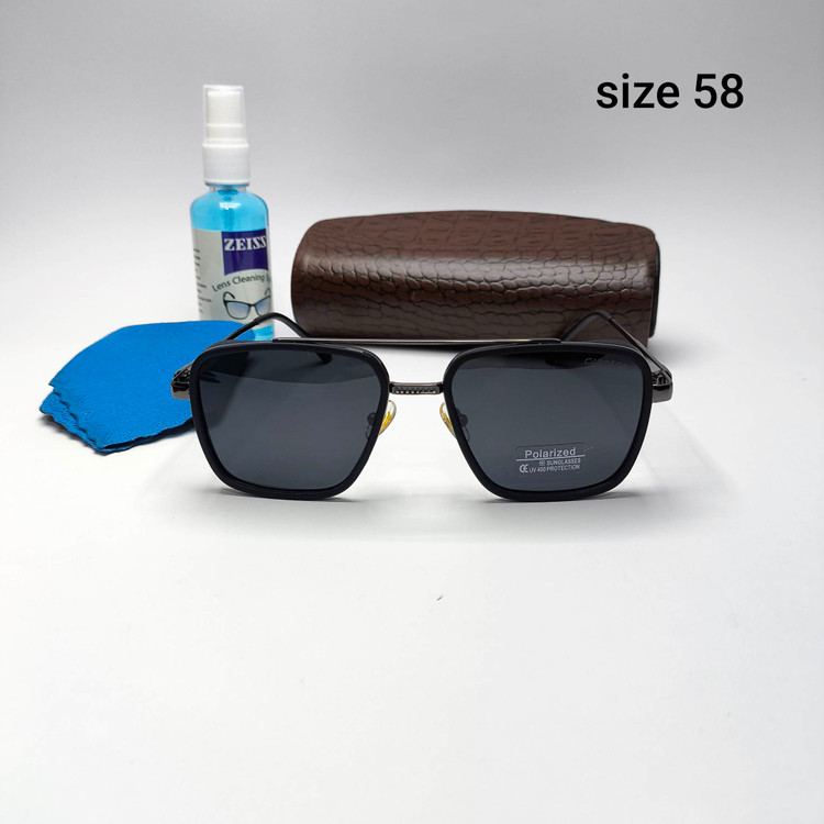 عینک آفتابی پلاریزه فلزی کارتیر Cartier مدل 1051