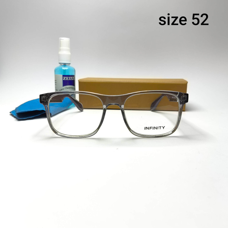 عینک طبی مردانه کائوچو پایه فنر اینفینیتی Infinity مدل 98001