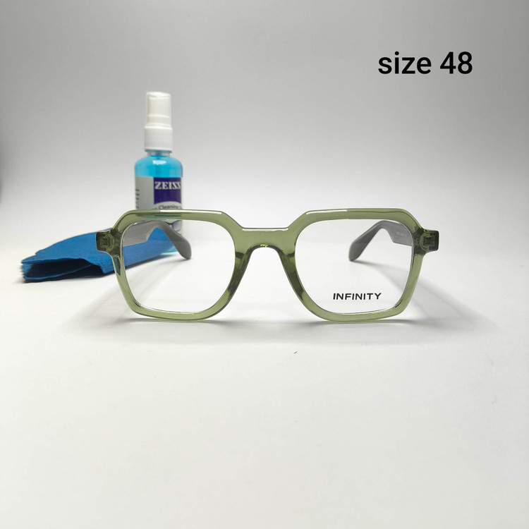 عینک طبی مردانه کائوچو پایه فنر اینفینیتی Infinity مدل 98002