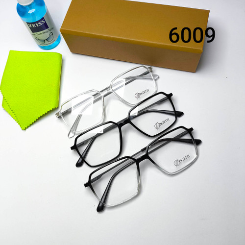 عینک طبی زنانه و مردانه کائوچو دسته فلز پایه فنر پازتی Pazetti مدل 6009
