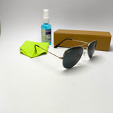 عینک آفتابی مردانه فلزی ریبن خلبانی شیشه سایز کوچیک Ray ban مدل ۳۰۲۴