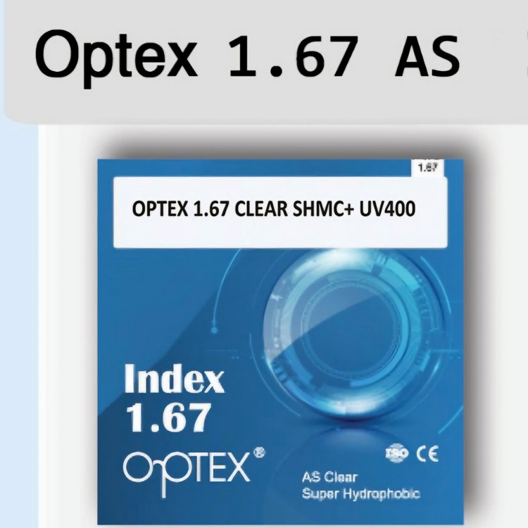 عدسی عینک فشرده 1.67 اپتکس Optex