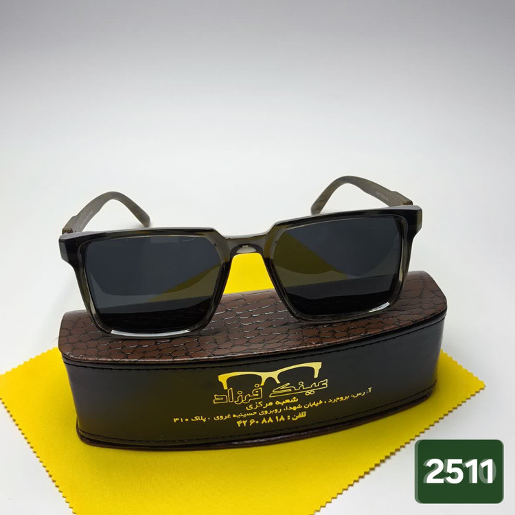 عینک آفتابی cartier کارتیر طرح دسته چوب مدل 2511