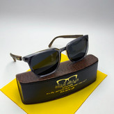 عینک آفتابی مردانه پلاریزه کائوچو کارتیر Cartier مدل 2521 + پک هدیه لوازم جانبی