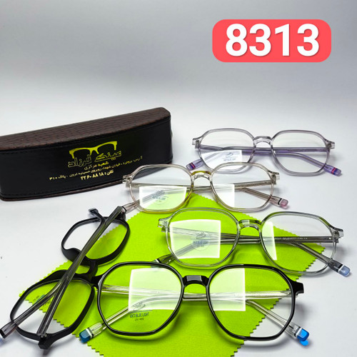 عینک بلوکات زنانه دسته سیم مدل 8313