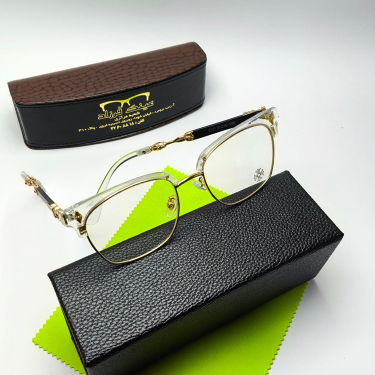عینک طبی کروم هارتز Chrome hearts مدل 2275 کلاب مستر کپی