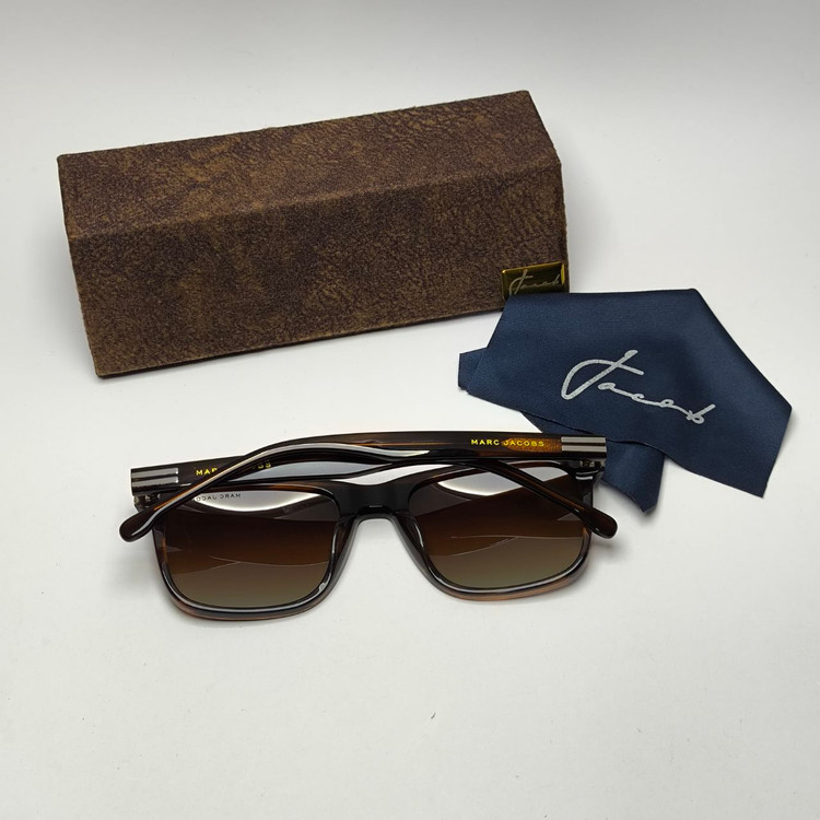 عینک آفتابی جاکوب Jacob مدل mj585 مستر دسته سیم کائوچو اسیتیت پلاریزه به همراه پک کامل اورجینال