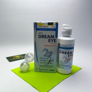 مایع لنز و محلول شستشوی لنز DREAM EYE دریم آی 150میل