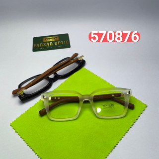 عینک طبی بلوکات مدل 570876 کائوچو دسته طرح چوب