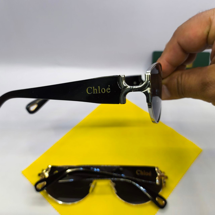 عینک آفتابی کلوئی Chloe مدل 8075 فلزی فانتزی