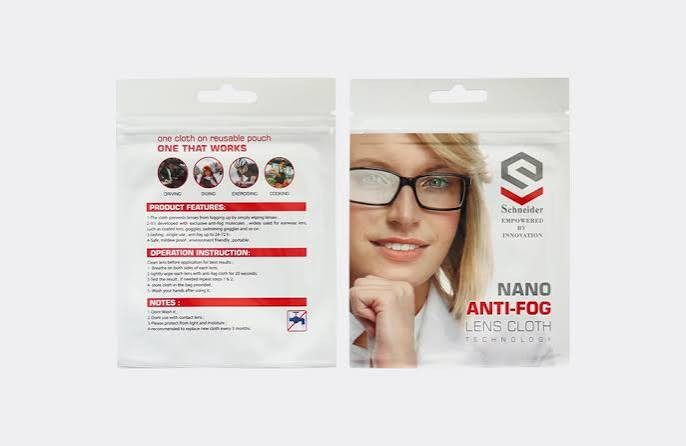 عدسی طبی بلوکنترل اشنایدر Schneider Lenses 1.60 با پوشش آنتیرفلکس، UV400 و هایدروفوبیک