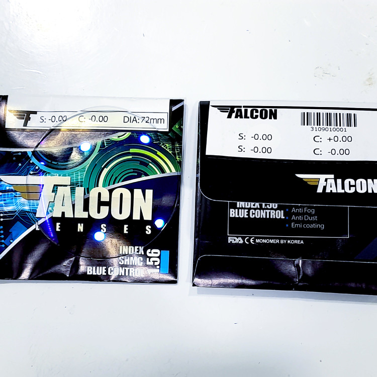 عدسی عینک فتو کرومیت بلوکنترل فالکون FALCON | آنتیرفلکس و هایدروفوبیک