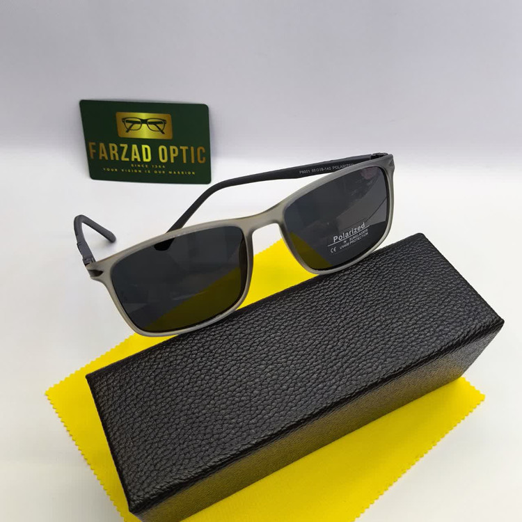 عینک آفتابی پرسل Persol مدل 8001کائوچو TR90 پلاریزه uv400 پایه فلزی فنر