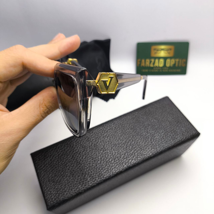 عینک آفتابی وتی Vetti مدل 3092 اورجینال | پلاریزه UV400 فریم کائوچو استات همراه با پک اصلی و ضمانت اصالت